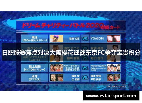 日职联赛焦点对决大阪樱花迎战东京FC争夺宝贵积分